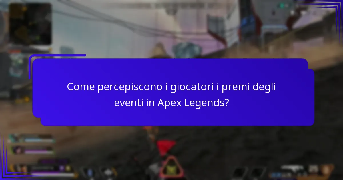 Cosa dicono gli esperti sui premi degli eventi in Apex Legends?