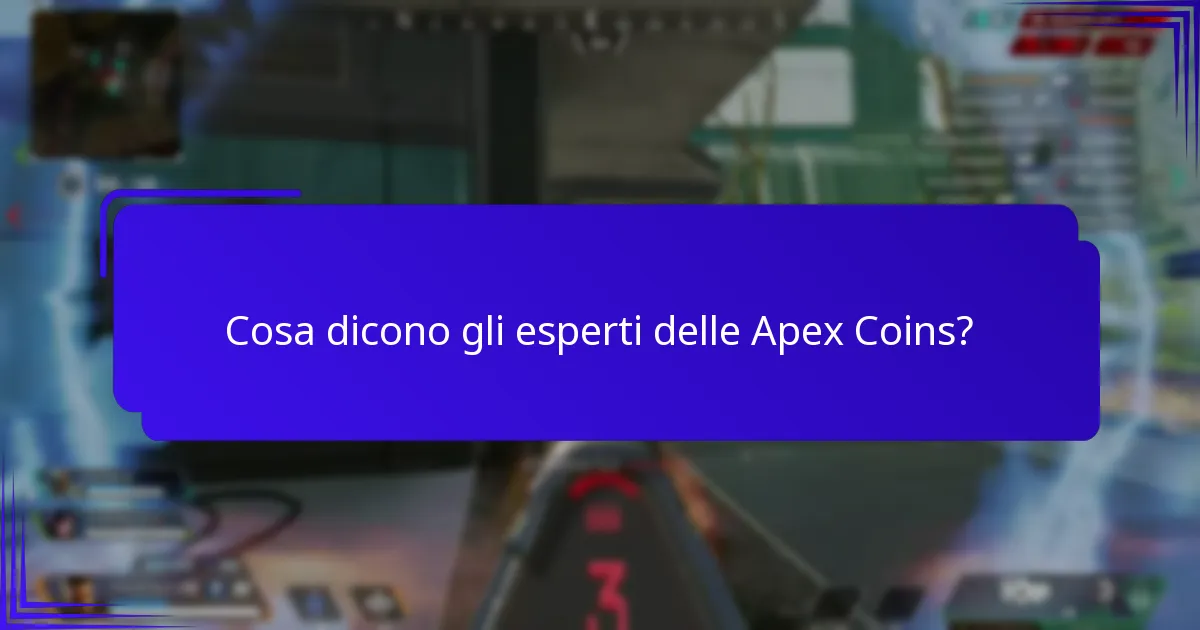 Qual è il feedback della comunità sulle Apex Coins?