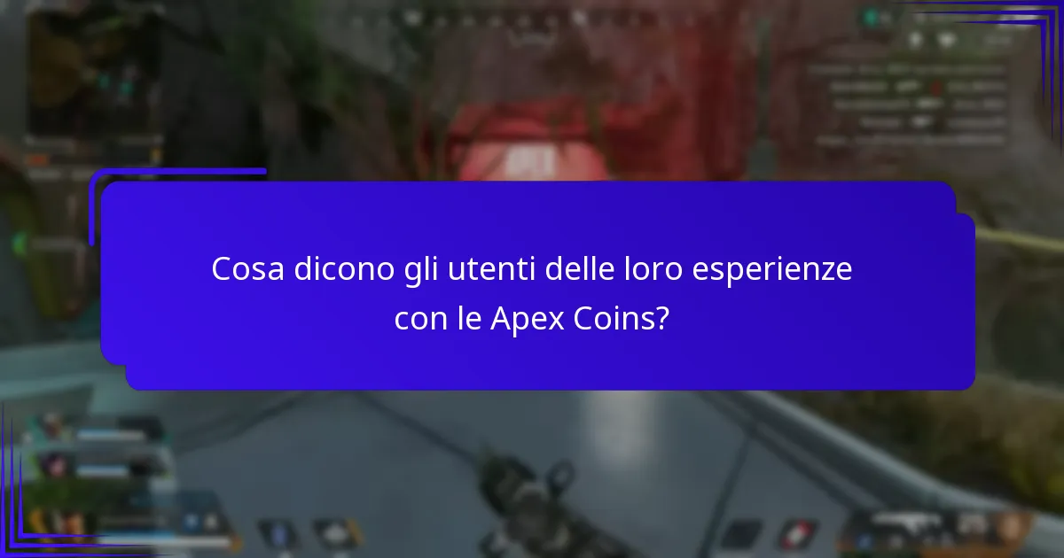 Cosa dicono gli esperti delle Apex Coins?