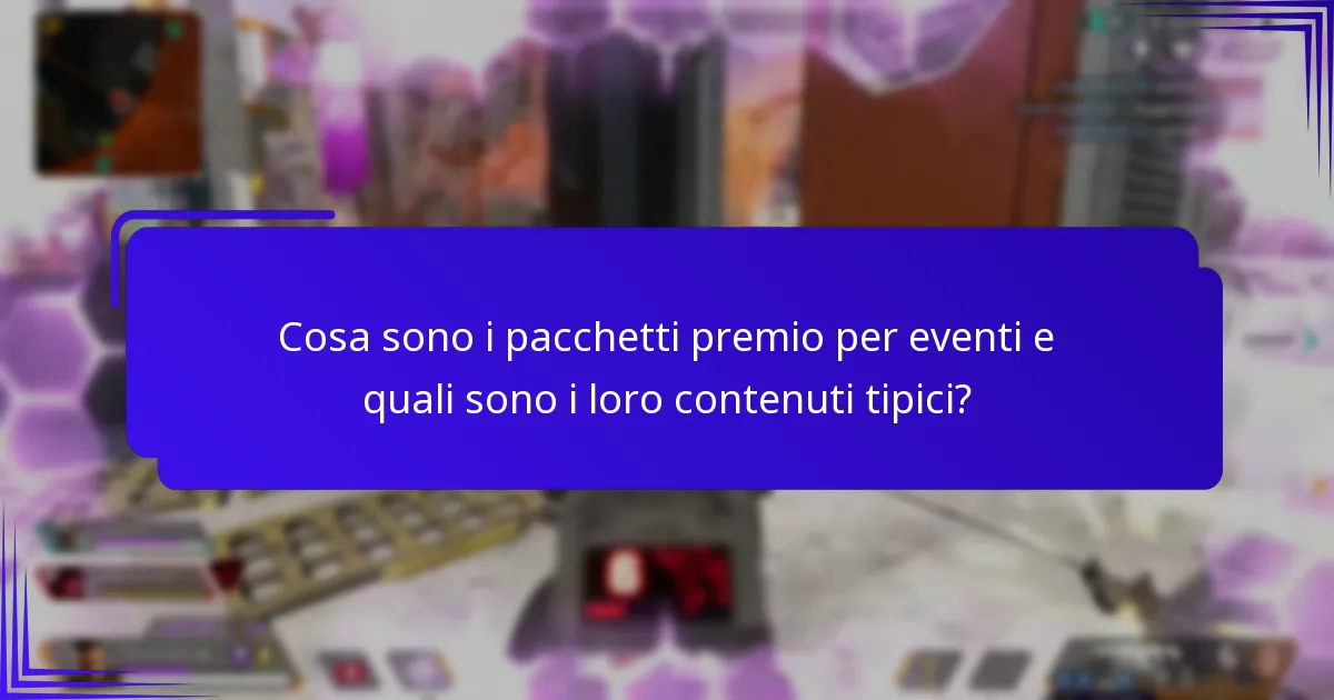 Qual è il feedback della comunità sui pacchetti premio per eventi?