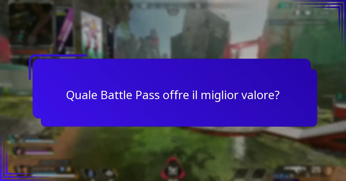 Quali vantaggi per la comunità offre il Battle Pass?