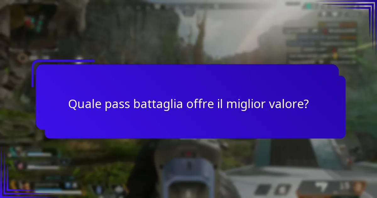 Quali sono le preferenze dei giocatori riguardo ai pass battaglia?