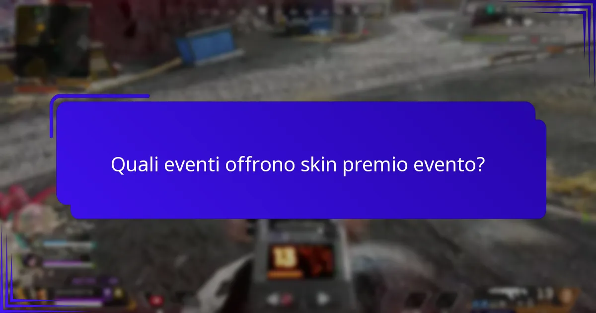 Quali personaggi possono essere personalizzati con le skin premio evento?